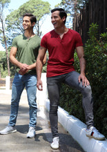 Cargar imagen en el visor de la galería, Pack 3 Playeras Cuello Aletilla Alfani Urban, 0129-3