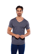 Cargar imagen en el visor de la galería, Playera Lisa Cuello V Alfani Jersey, JR950