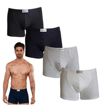 Cargar imagen en el visor de la galería, Paquete 4 Boxers Alfani Navy Blue, NB75-4