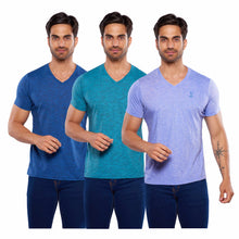 Cargar imagen en el visor de la galería, Pack 3 Playeras Cuello V Alfani Urban, 0127-3