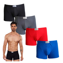 Cargar imagen en el visor de la galería, Paquete 4 Boxers Alfani Navy Blue, NB75-4