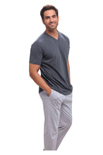 Cargar imagen en el visor de la galería, Pijama Conjunto Playera y Pantalón Con Bolsa 100% Algodon , 5032-25