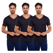 Cargar imagen en el visor de la galería, Pack 3 Playeras Lisas Cuello V, Alfani Jersey 9050-3