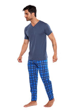 Cargar imagen en el visor de la galería, Pijama Conjunto Playera y Pantalón 100% Algodon Con Bolsa, 5032-22