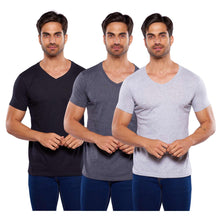 Cargar imagen en el visor de la galería, Pack 3 Playeras Lisas Cuello V, Alfani Jersey 9050-3