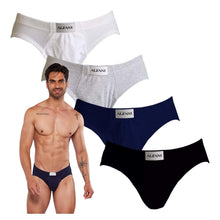 Cargar imagen en el visor de la galería, Paquete 4 Calzoncillos Alfani Ribbed, RB30-4