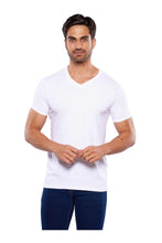 Cargar imagen en el visor de la galería, Playera Lisa Cuello V Alfani Jersey, JR950