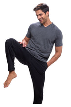 Cargar imagen en el visor de la galería, Pijama Conjunto Playera y Pantalón Con Bolsa 100% Algodon , 5032-25