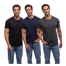 Cargar imagen en el visor de la galería, Pack 3 Playeras Cuello Redondo Premium, 9021-3