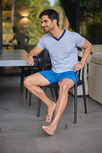 Cargar imagen en el visor de la galería, Pijama Urban Conjunto Playera y Bermuda Con Bolsa, 5029