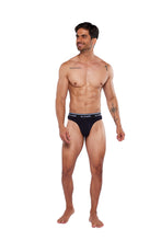 Cargar imagen en el visor de la galería, Paquete de 5 Tangas Alfani Navy Blue, NB61-5