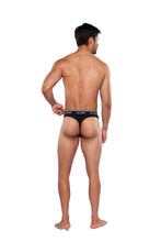 Cargar imagen en el visor de la galería, Paquete de 5 Tangas Alfani Navy Blue, NB61-5