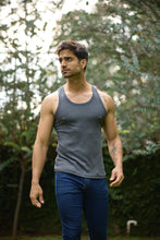 Cargar imagen en el visor de la galería, Pack 3 Camisetas Rayadas Alfani Ribbed, 9036-3