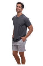 Cargar imagen en el visor de la galería, Pijama Conjunto Playera y Bermuda Con Bolsa 100% Algodon, 5029-25