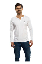 Cargar imagen en el visor de la galería, Playera Manga Larga Deportiva Cuello Aletilla, 0124