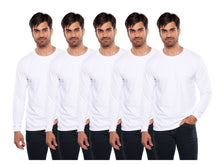 Cargar imagen en el visor de la galería, Pack 5 Playeras Manga Larga 100% Algodon, 404-5