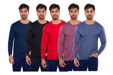 Cargar imagen en el visor de la galería, Pack 5 Playeras Manga Larga 100% Algodon, 404-5