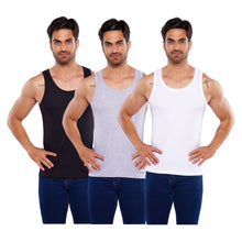 Cargar imagen en el visor de la galería, Pack 3 Camisetas Rayadas Alfani Ribbed, 9036-3