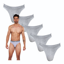 Cargar imagen en el visor de la galería, Paquete de 5 Tangas Alfani Navy Blue, NB61-5