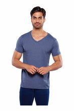 Cargar imagen en el visor de la galería, Playera Lisa Cuello V Alfani Jersey, JR950