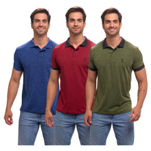 Cargar imagen en el visor de la galería, Paquete de 3 Playera Polo Deportiva - 405-3