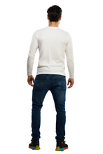 Cargar imagen en el visor de la galería, Pack 3 Playeras Premium Cuello Henley Estilo Waffle, 123-CA-3