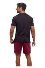 Cargar imagen en el visor de la galería, Pijama Conjunto Playera y Bermuda Con Bolsa 100% Algodon, 5029-25