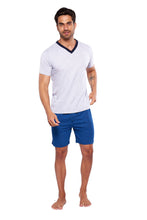 Cargar imagen en el visor de la galería, Pijama Urban Conjunto Playera y Bermuda Con Bolsa, 5029