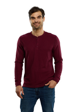 Cargar imagen en el visor de la galería, Pack 3 Playeras Premium Cuello Henley Estilo Waffle, 123-CA-3