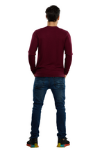 Cargar imagen en el visor de la galería, Playera Manga Larga Premium Cuello Henley Estilo Waffle, 0123-CA