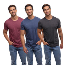 Cargar imagen en el visor de la galería, Pack 3 Playeras Cuello Redondo Premium, 9021-3