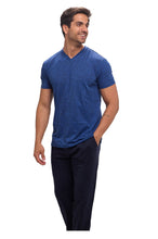 Cargar imagen en el visor de la galería, Pijama Conjunto Playera y Pantalón Con Bolsa 100% Algodon , 5032-25