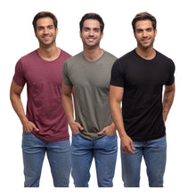 Cargar imagen en el visor de la galería, Pack 3 Playeras Cuello Redondo Premium, 9021-3