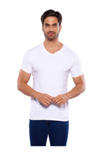 Cargar imagen en el visor de la galería, Pack 3 Playeras Lisas Cuello V, Alfani Jersey 9050-3