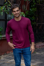 Cargar imagen en el visor de la galería, Playera Manga Larga Premium Estilo Waffle 0122-CR