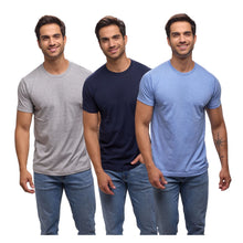 Cargar imagen en el visor de la galería, Pack 3 Playeras Cuello Redondo Premium, 9021-3