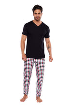 Cargar imagen en el visor de la galería, Pijama Conjunto Playera y Pantalón 100% Algodon Con Bolsa, 5032-22