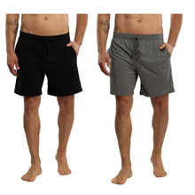 Cargar imagen en el visor de la galería, Pack 2 Bermudas Pijama Lisos Con Bolsa 100% Algodon, 5027-2