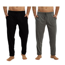 Cargar imagen en el visor de la galería, Pack 2 Pantalones Pijama Lisos Con Bolsa 100% Algodon, 5033-2