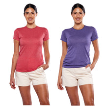 Cargar imagen en el visor de la galería, Pack 2 Playeras Premium Jaspeadas DA9021-2