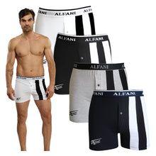 Cargar imagen en el visor de la galería, Paquete 4 boxers largos Alfani Navy Blue, NB78-4