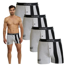 Cargar imagen en el visor de la galería, Paquete 4 boxers largos Alfani Navy Blue, NB78-4