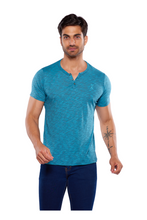 Cargar imagen en el visor de la galería, Playera Alfani Urban Cuello Aletilla, 0129