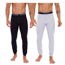 Cargar imagen en el visor de la galería, Pack 2 Pantalones Térmicos 100% Algodón, 901-2