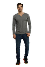 Cargar imagen en el visor de la galería, Playera Manga Larga Deportiva Cuello Aletilla, 0124