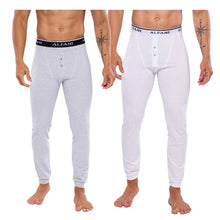 Cargar imagen en el visor de la galería, Pack 2 Pantalones Térmicos 100% Algodón, 901-2