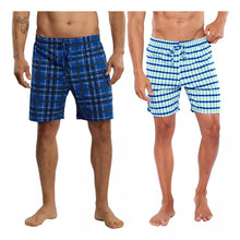 Cargar imagen en el visor de la galería, Pack 2 Bermudas Con Bolsa Pijama 100% Algodon, 5028-22
