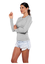 Cargar imagen en el visor de la galería, Playera Manga Larga 100% Algodón, DA404