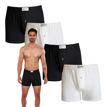 Cargar imagen en el visor de la galería, Paquete 4 Boxers Alfani Jersey, JR71-4