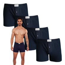 Cargar imagen en el visor de la galería, Paquete 4 Boxers Alfani Jersey, JR71-4